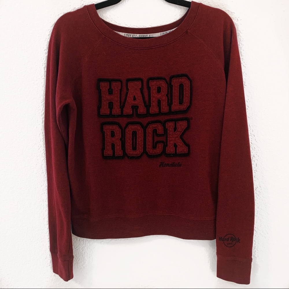 Hard Rock Cafe crewneck sweatshirt